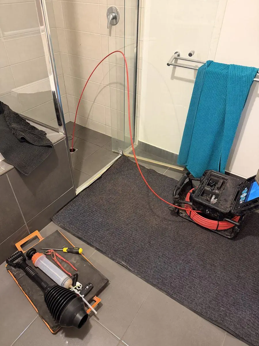 CCTV inspection pinpointing a recurring drain blockage